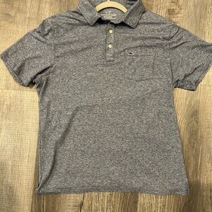 Vineyard Vines Grey Polo Shirt